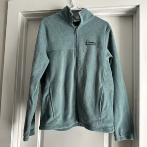 Columbia Seafoam Green Fleece Jacket